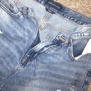 Aeropostale skater jeans. Wide leg baggy jeans. 90s jeans.